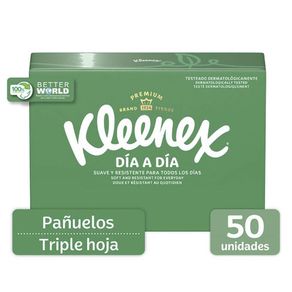 Caja De Pañuelos De Papel 50 Unidades - Kleenex