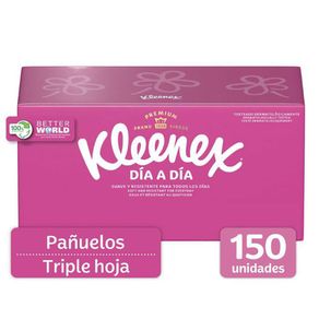 Caja De Pañuelos De Papel 150 Unidades - Kleenex