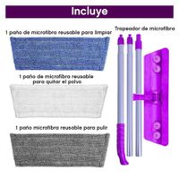 Kit De Mopa Microfibra - Rejuvenate