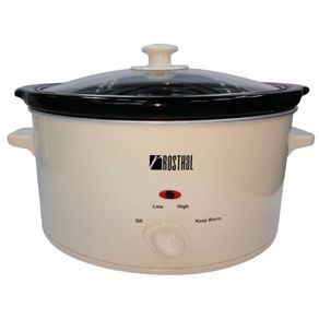 Olla De Cocimiento Lento 4 L Blanca - Rosthal