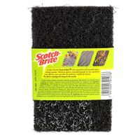 Scotch-Brite Fibra Negra Parilla 1 Unidad - Scotch-Brite