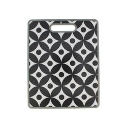 Tabla Para Picar Blanco Y Negro 38X30X1.2 Cm - Ultimate