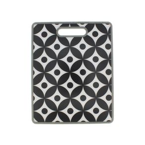 Tabla Para Picar Blanco Y Negro 38X30X1.2 Cm - Ultimate
