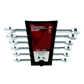 Juego De Llaves Combinadas 6 Pzs - Ace Label
