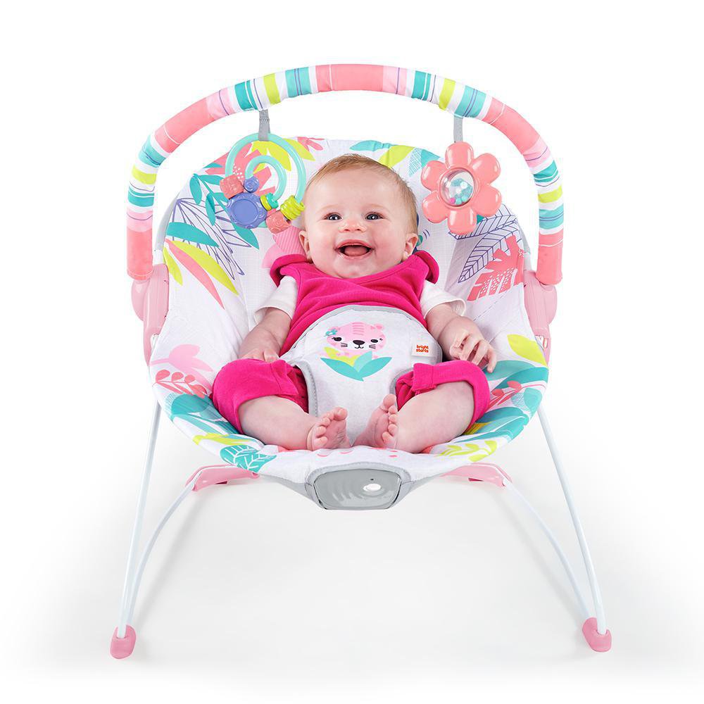 Sillita Tipo Mecedora Diseño de Flamenco con Vibración Silla Vibradora Diseño Flamingo Vib…
