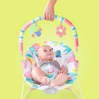Silla Para Bebé Vibradora Diseño Flamingo - Bright Stars