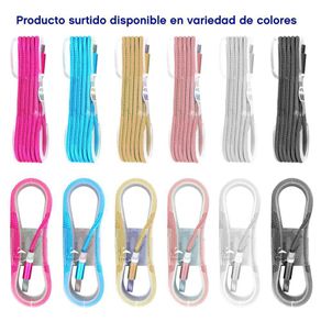 Cable Cargador Usb Para Android Colores Surtidos