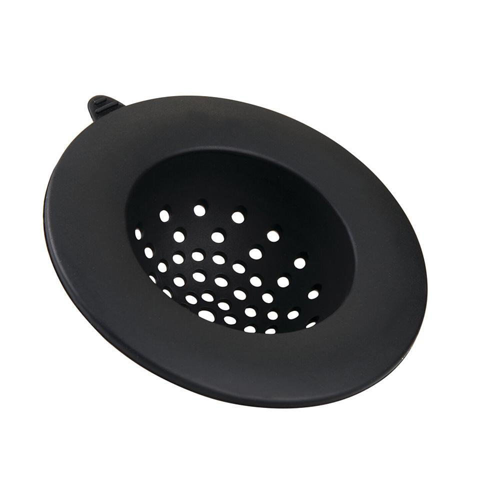 Colador de Silicón para Lavaplatos Color Negro