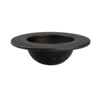 Colador Para Lavaplatos De Silicón Negro - Interdesign