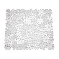 Alfombra Para Lavaplatos De Silicona Transparente - Interdesign