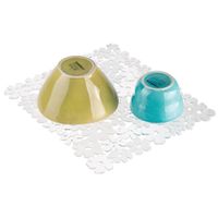 Alfombra Para Lavaplatos De Silicona Transparente - Interdesign