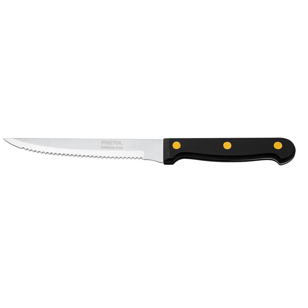 Cuchillo con Sierra Mango Plástico 5Plg
