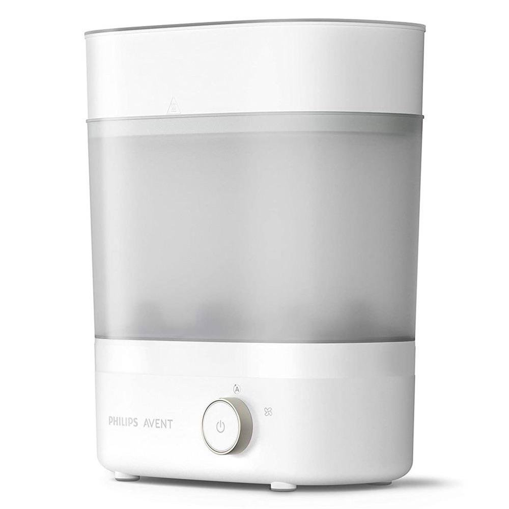 Esterilizador y Secador Eléctrico de Pachas Premium 4 en 1 con Capacidad para 5 Unidades y…