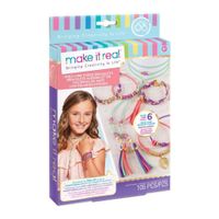 Juego De Manualidades Deslumbrantes Pulseras - Make It Real