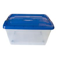 Caja Organizadora con Tapa y Rodos 45 L - Tayuyo