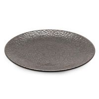 Plato Para Cena 10.6 Plg Café Metálico - Niu Haus