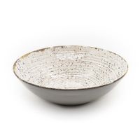 Ensaladera 9.4 Plg Granito Blanco - Niu Haus