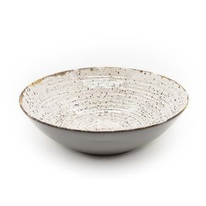 Ensaladera 9.4 Plg Granito Blanco - Niu Haus