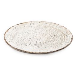 Plato Para Cena 10.6 Plg Granito Blanco - Niu Haus