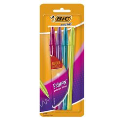 Boligrafos-Fashion-Varios-Colores-4-Unidades---Bic