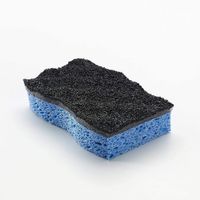 Esponja Para Uso Pesado Color Negro Con Azul - O-cedar
