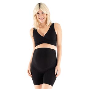 Thighs Corto Con Soporte Color Negro - Belly Bandit Varias Tallas