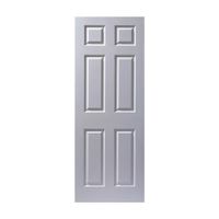 Puerta De Metal Blanca 6 Tableros 2.07X0.7 M - Dist.Globales