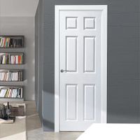 Puerta De Metal Blanca 6 Tableros 2.07X0.7 M - Dist.Globales