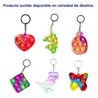 Llavero Popper Pop It Diseños Surtidos