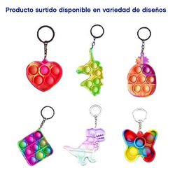 Llavero Popper Pop It Diseños Surtidos