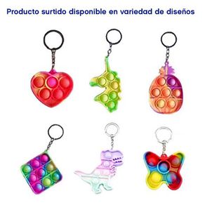 Llavero Popper Pop It Diseños Surtidos