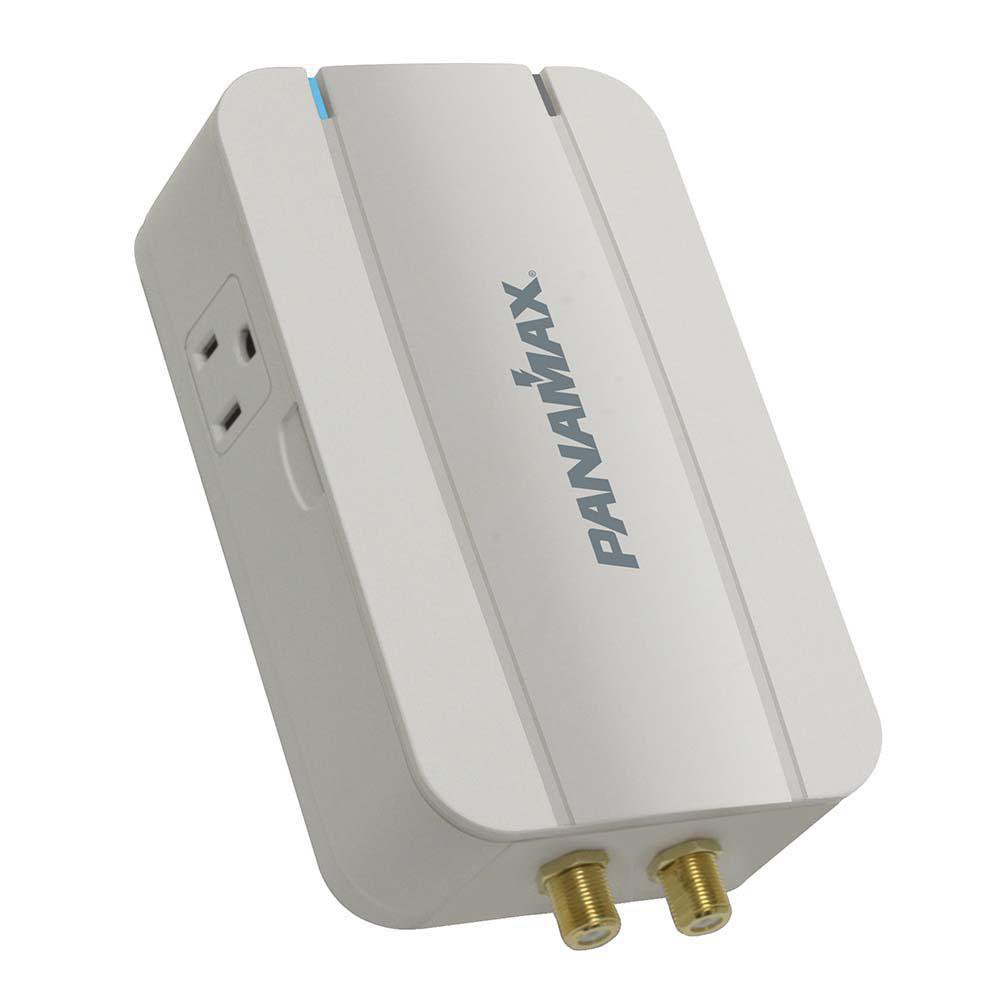 Protector de Sobretensiones para Televisores 1800W en Color Blanco
