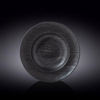 Plato De Porcelana Color Negro Para Sopa 12 Oz - Wilmax