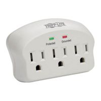 Protector De Pared De 3 Entradas 660 Joules - Tripp Lite