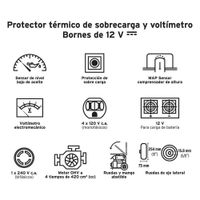 Generador Eléctrico Industrial 8000 W - Truper