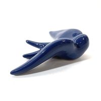 Escultura Decorativa De Cerámica Diseño De Ave 14X11X4.5 Cm - Viva