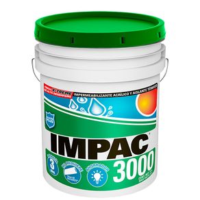 Impermeabilizante Fibratado Verde 3000 Cubeta De 5 Gal - Impac