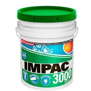 Impermeabilizante Fibratado Gris 3000 Cubeta De 5 Gal - Impac