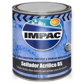 Sellador Acrílico Bs Para Pisos De Concreto 1/4 Gal - Impac