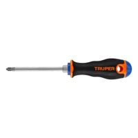 Destornillador De Cruz 1/4 plg Grip - Truper Varios Tamaños