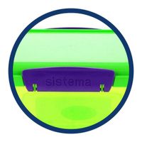 Caja Lonchera Verde De 1.2 Lt - Sistema
