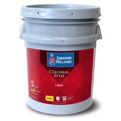 Colonial Style Látex Mate 5 Gal - Sherwin Williams Varios Colores