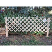 Cerco Madera Natural De 3 Pies X 17,5 Plg - Fixer