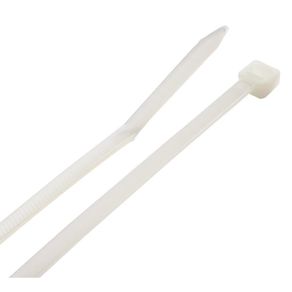 Cincho Estándar De 11 Plg Y 75 Lb Blanco 100 Pzas - Steel Grip