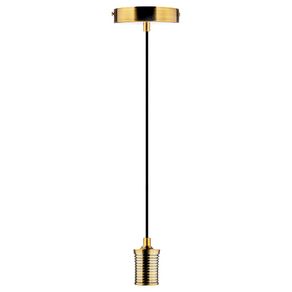 Sockets Colgante Acabado Color Oro Base E27 - Tecnolite