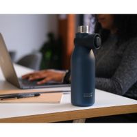 Botella De Acero Inoxidable Color Azul De 17 Oz - Joseph Joseph