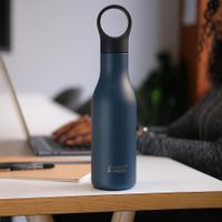 Botella De Acero Inoxidable Color Azul De 17 Oz - Joseph Joseph