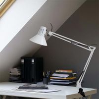 Lámpara De Escritorio Incandescente Con Clip - Varios Colores