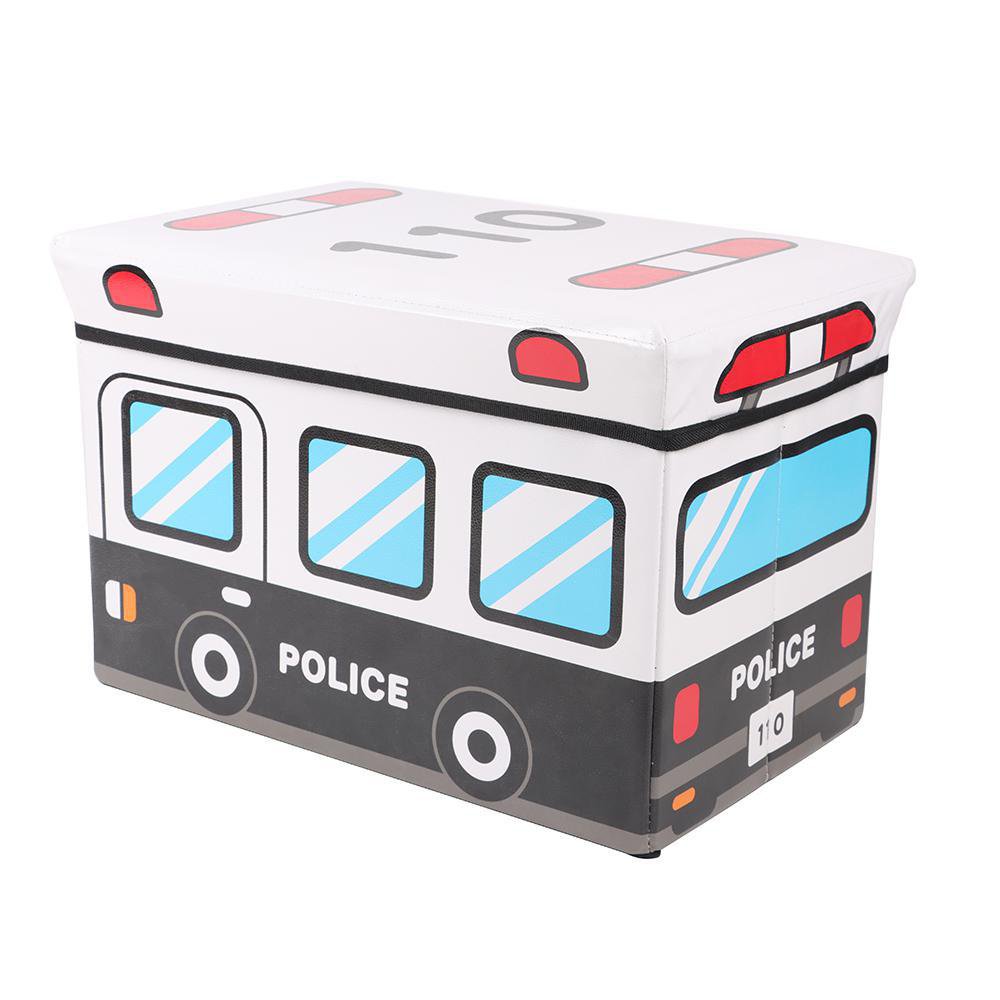 Caja Organizadora Infantil Tipo Patrulla de Policía