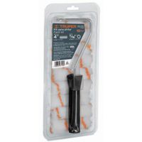 Kit 1 Maneral + 9 Respuestos De Mini Rodillos 4 Plg - Truper